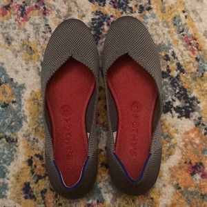 Rothy's Ballet Flats Size 9 Grey